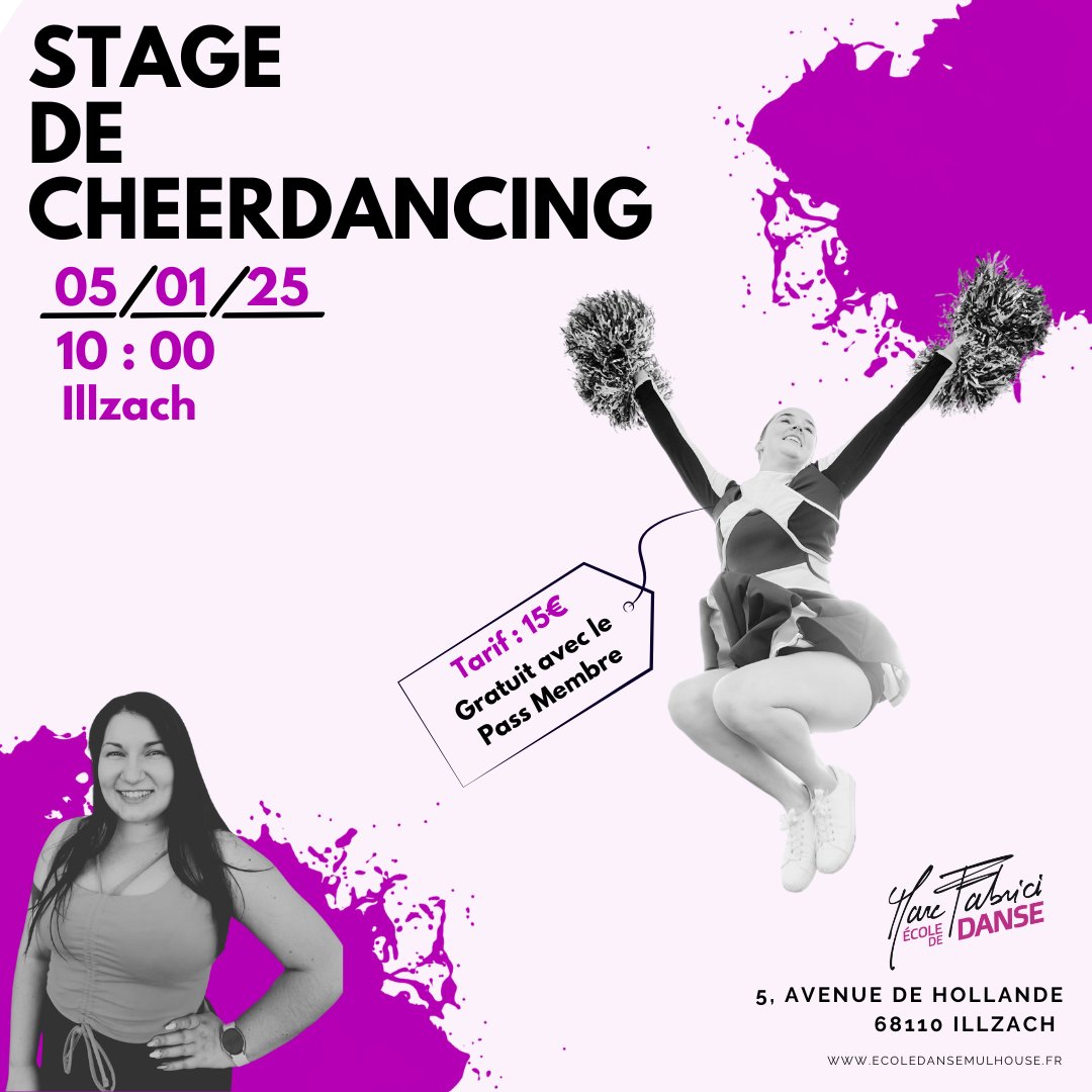 Program Flow Cheerdancing Stage de Cheerdancing | Ecole Danse Mulhouse